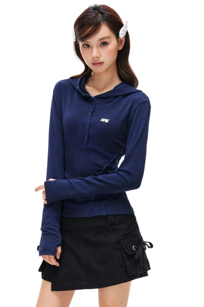 Lyocell Tencel Hooded Top