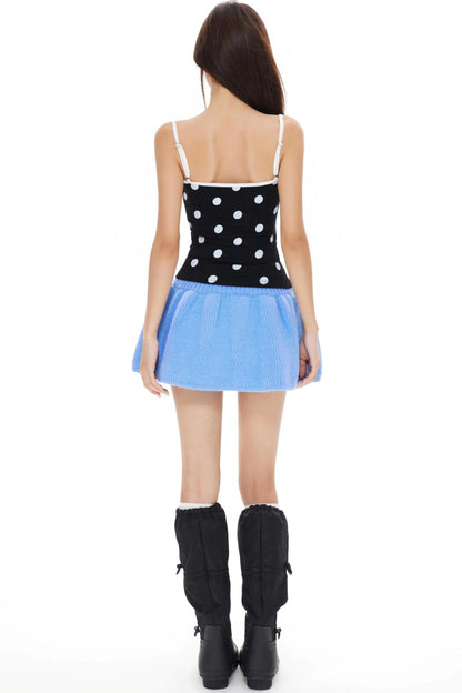 High-Waisted Puffy Skirt