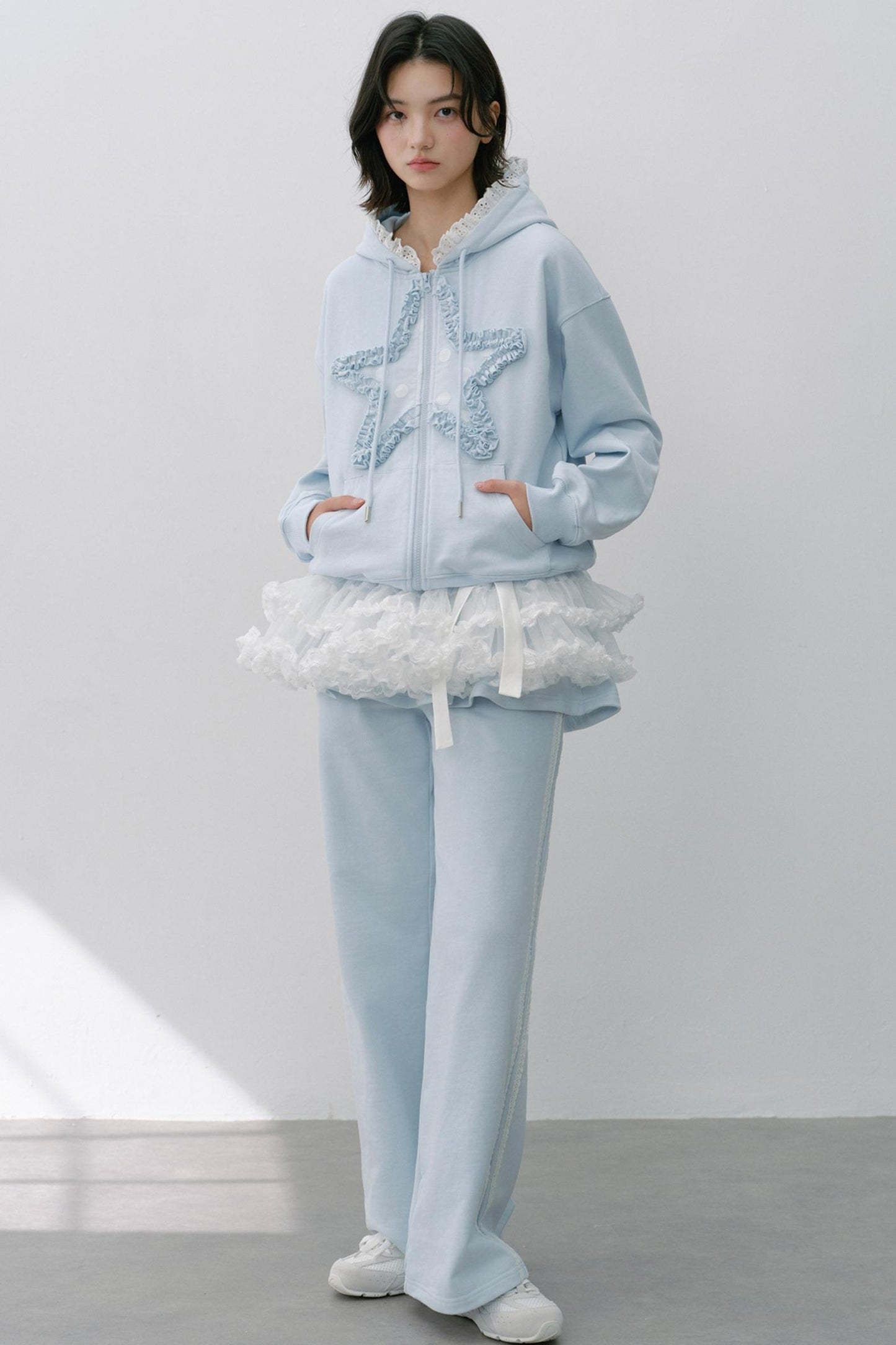 Star Lace Top & Pants Set-Up