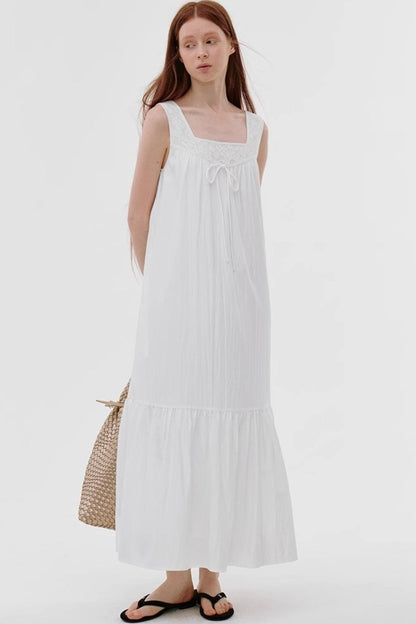 Seaside Lace Summer Dress