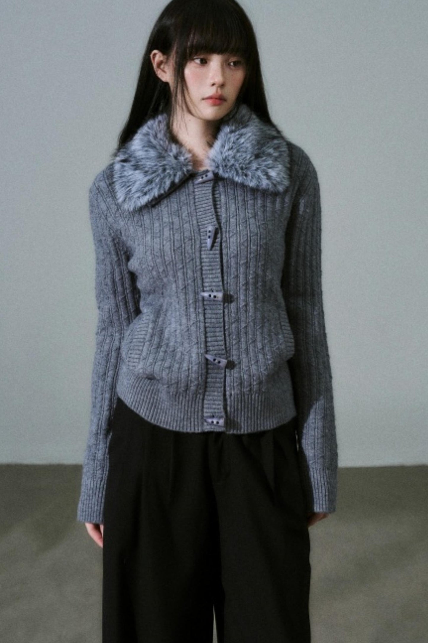 Lost Forest Fur Collar Jacket