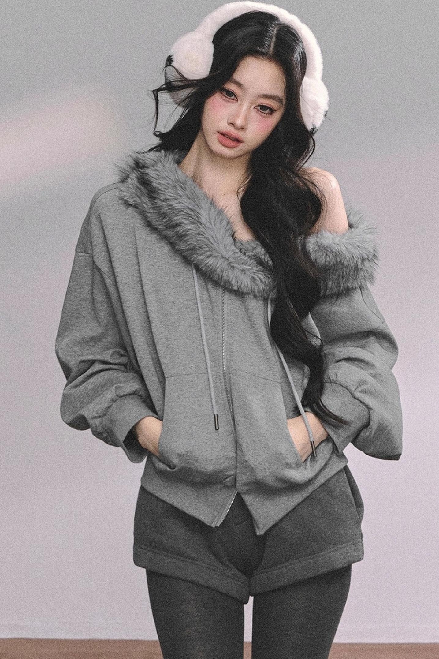 Nordic Winter Top Shorts Two-Piece Set-Up