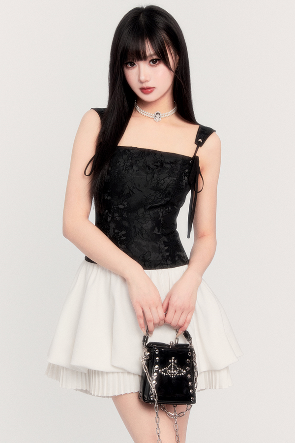 Moonlight Overture Pleated Dress