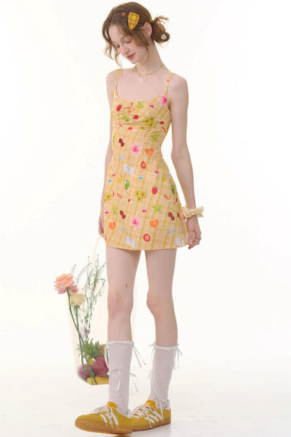 Retro Halter Dress