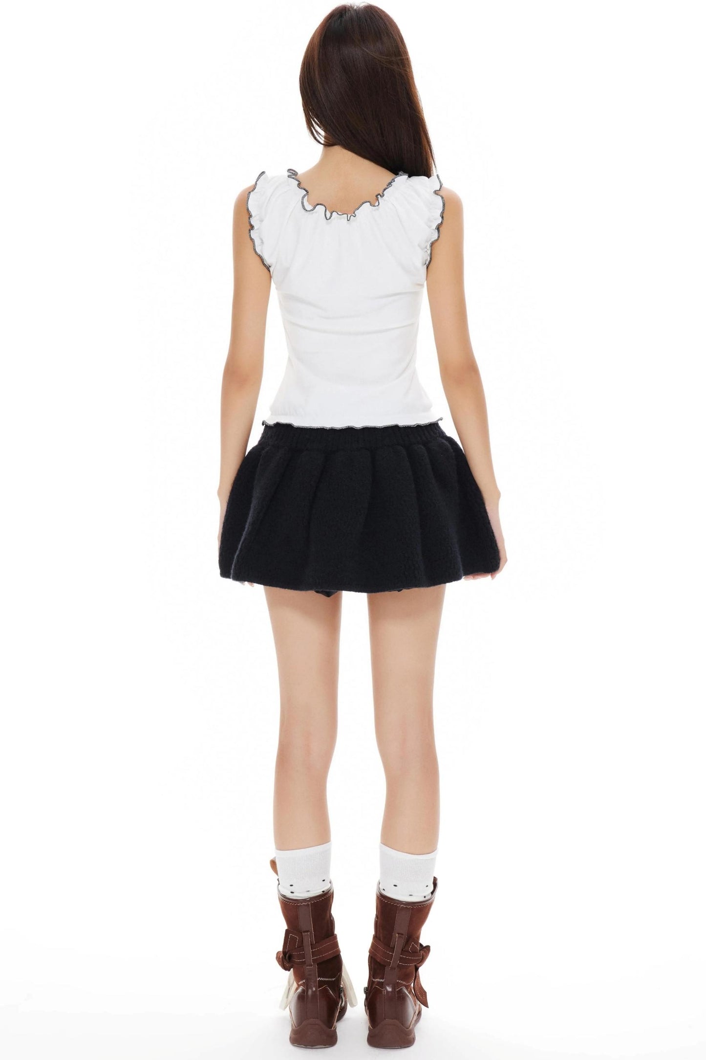 Girly White Camisole