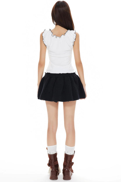 Girly White Camisole