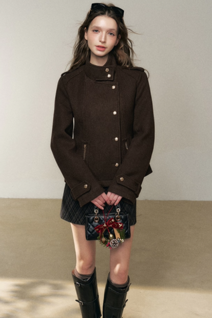 Brown Down Liner Jacket