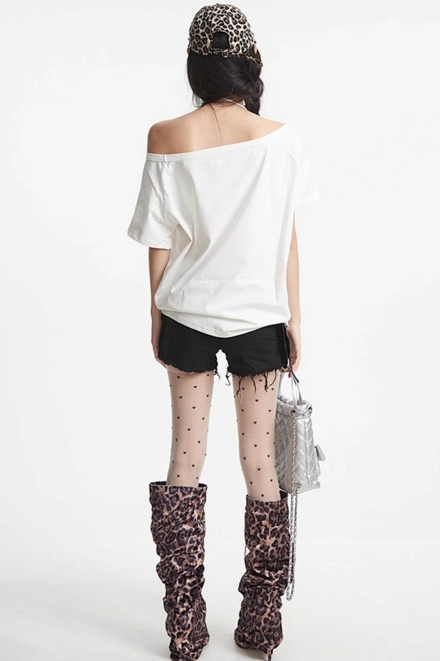 Slanted Shoulder Tee