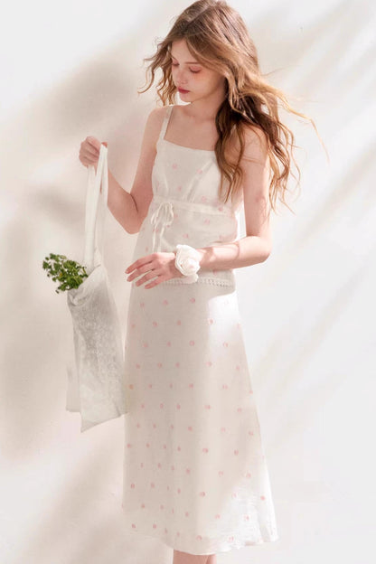 Silken Halter Skirt Set-Up