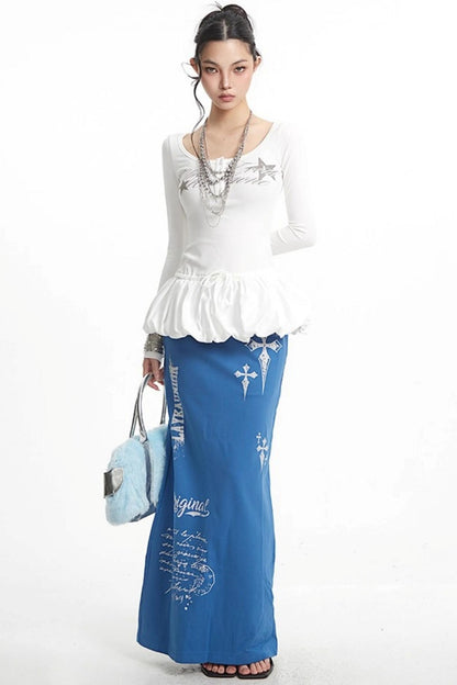 Puffy Long Sleeve Shirt