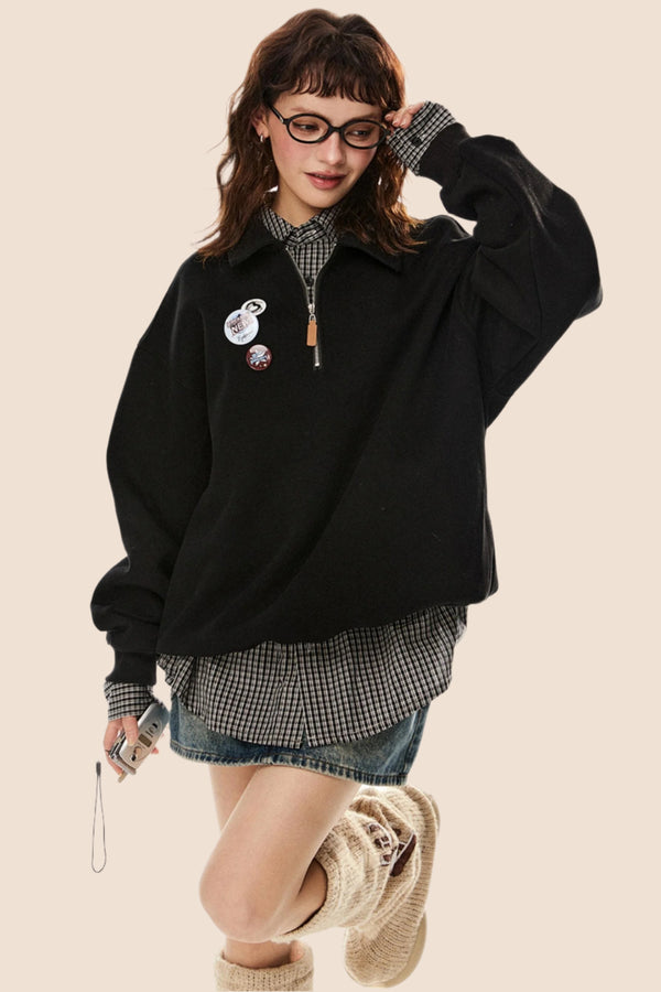 Loose Fit Sports Casual Jacket