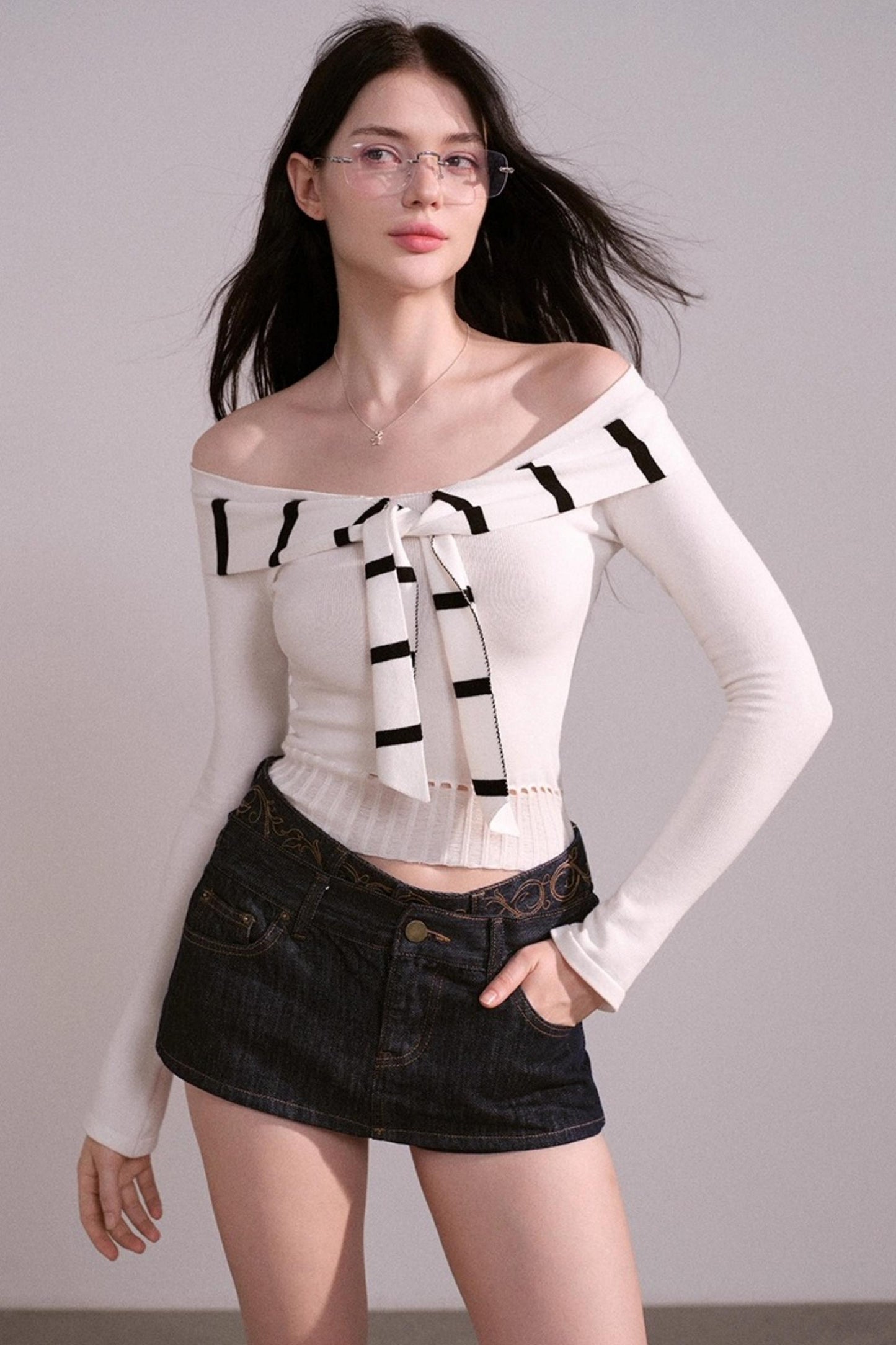 Temperament Knit Top