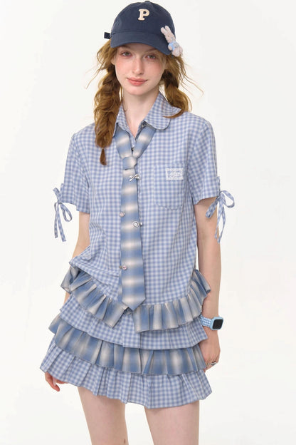 Summer Doll Collar Shirt