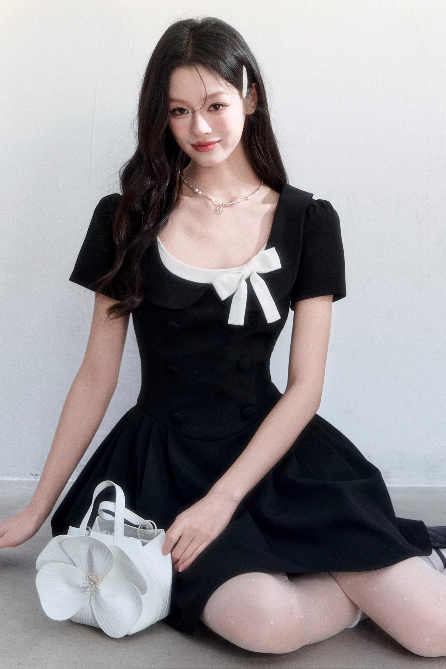 Hepburn Vintage Little Black Dress