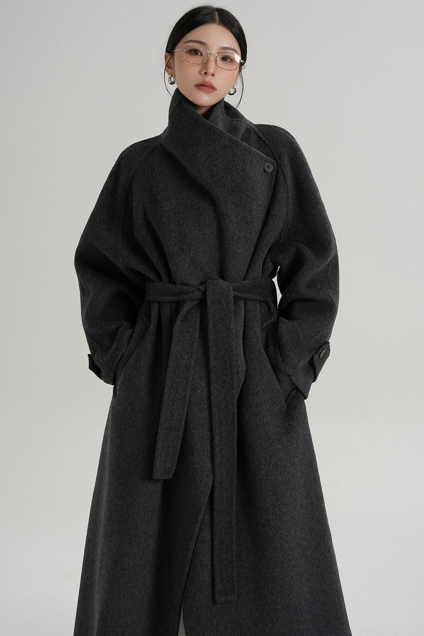 Luxurious Reversible Wool Coat