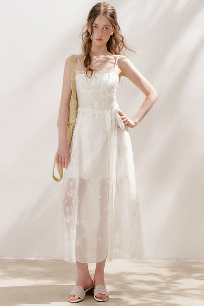 Lyocell Lace Embroidery Dress
