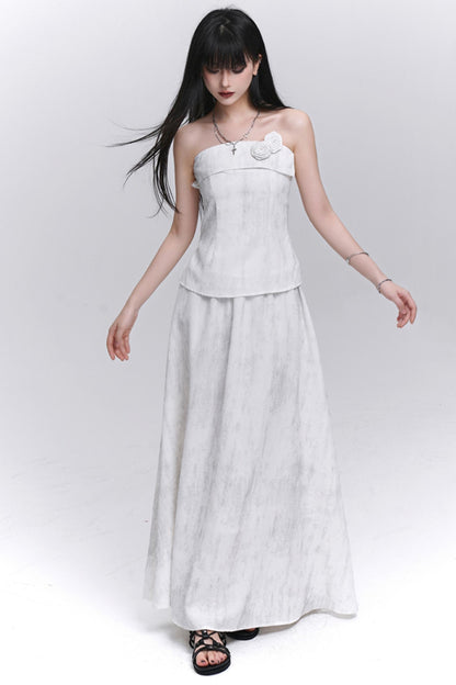 Artistic Summer Skirt Top Set-Up