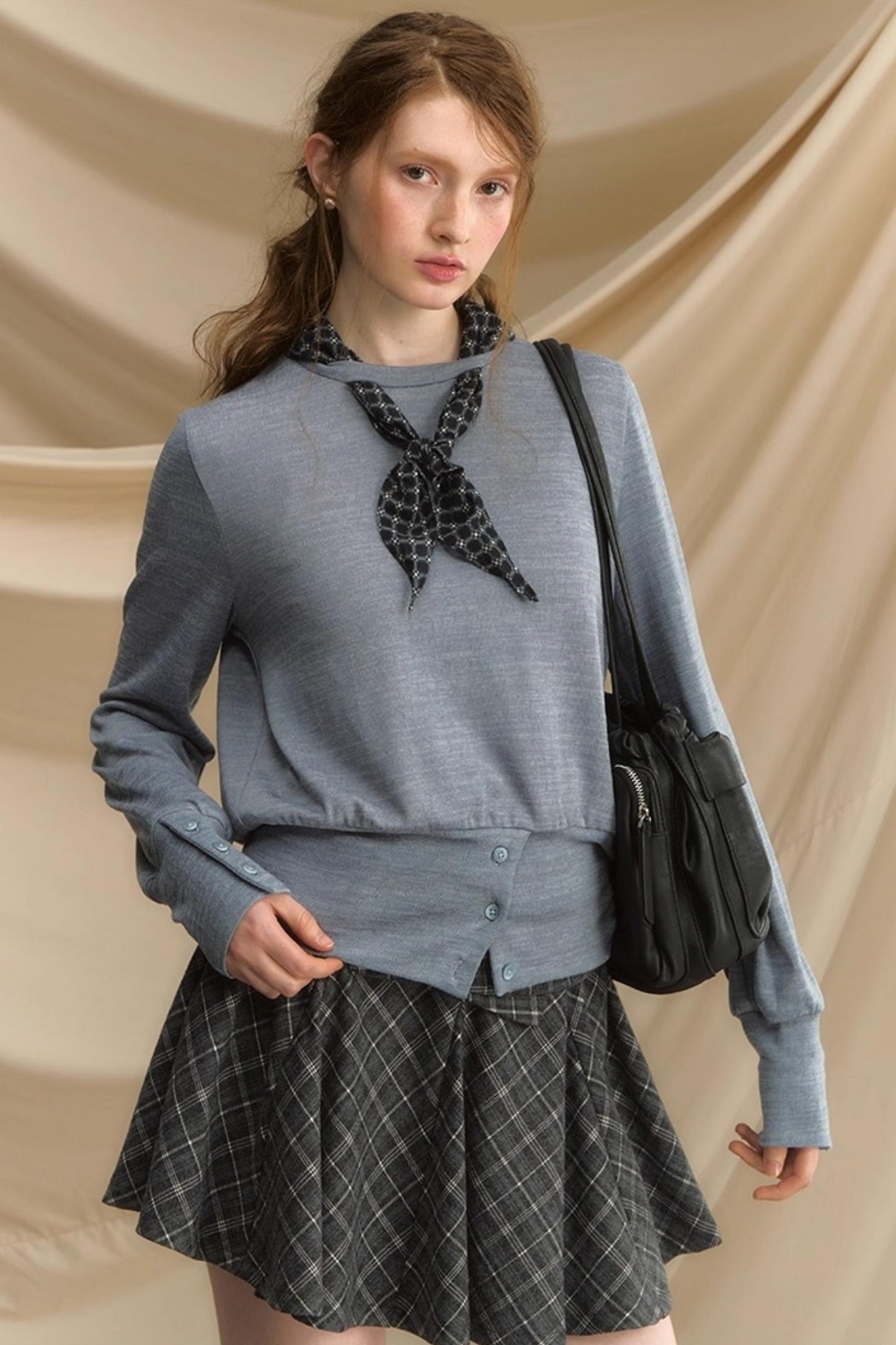 High Waist Mini Skirt