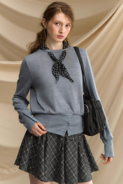 High Waist Mini Skirt