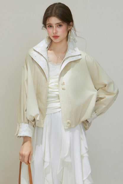 Bud Lyocell Short Trench Coat