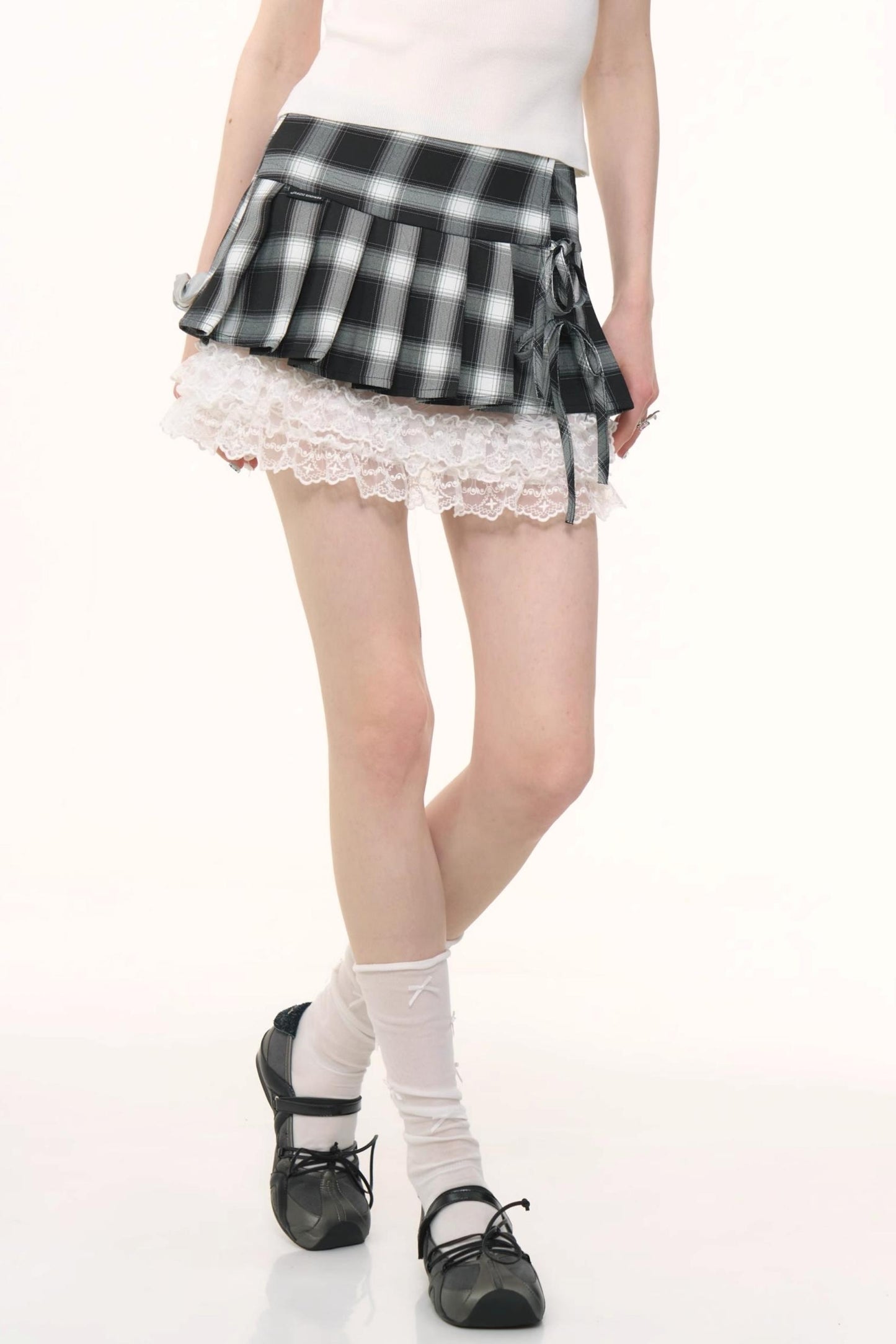 Summer Lace Bustier Skirt