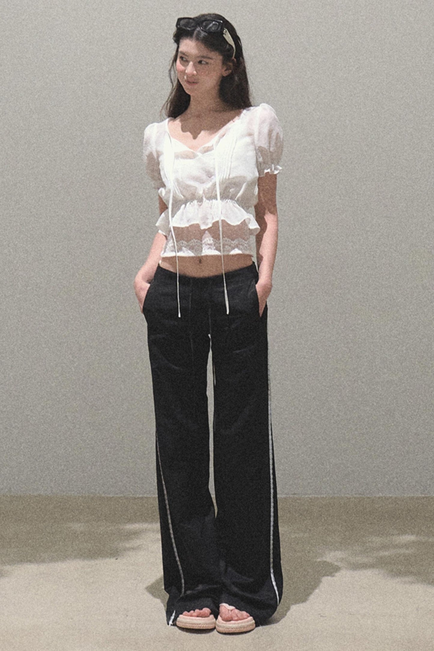 Windfold Bubble Sleeve Shirt