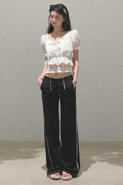 Windfold Bubble Sleeve Shirt