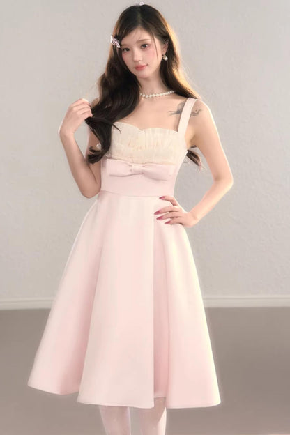 Light Pink Princess Lace Dress