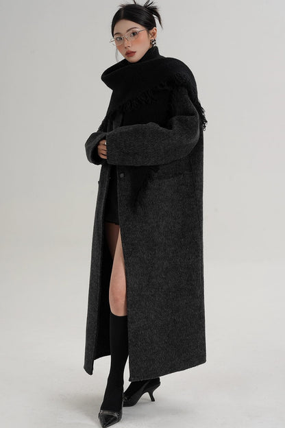 Elegant Double-Sided Woolen Coat