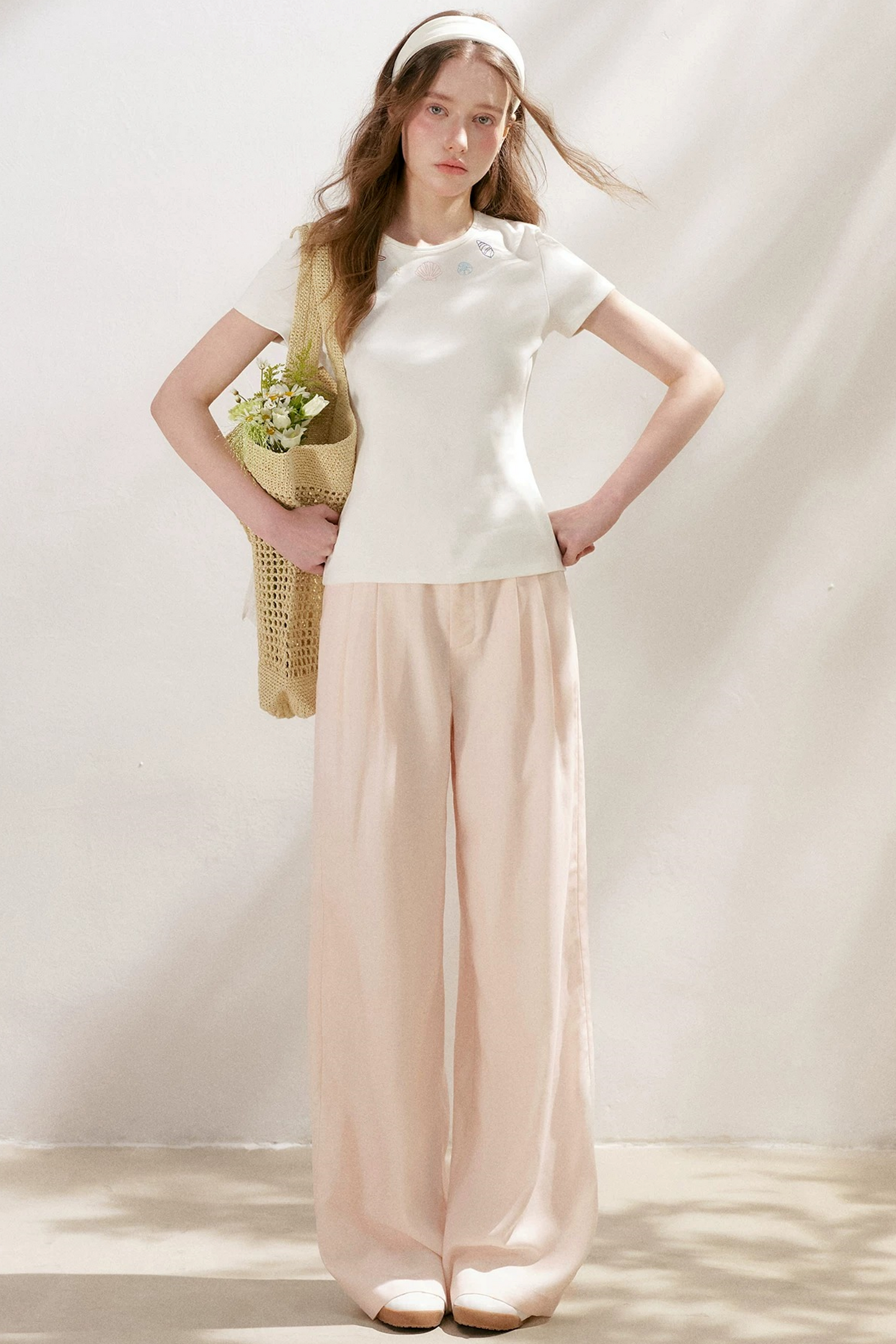 Organic Cotton Embroidered T-Shirt