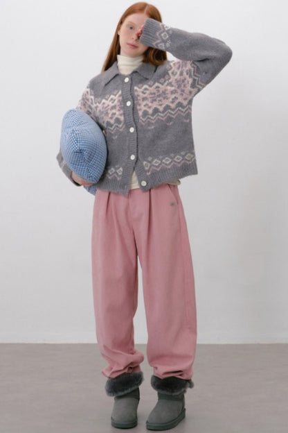 Winter Fair Knit Cardigan