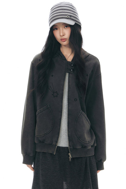 Striped Knit Baseball Cap