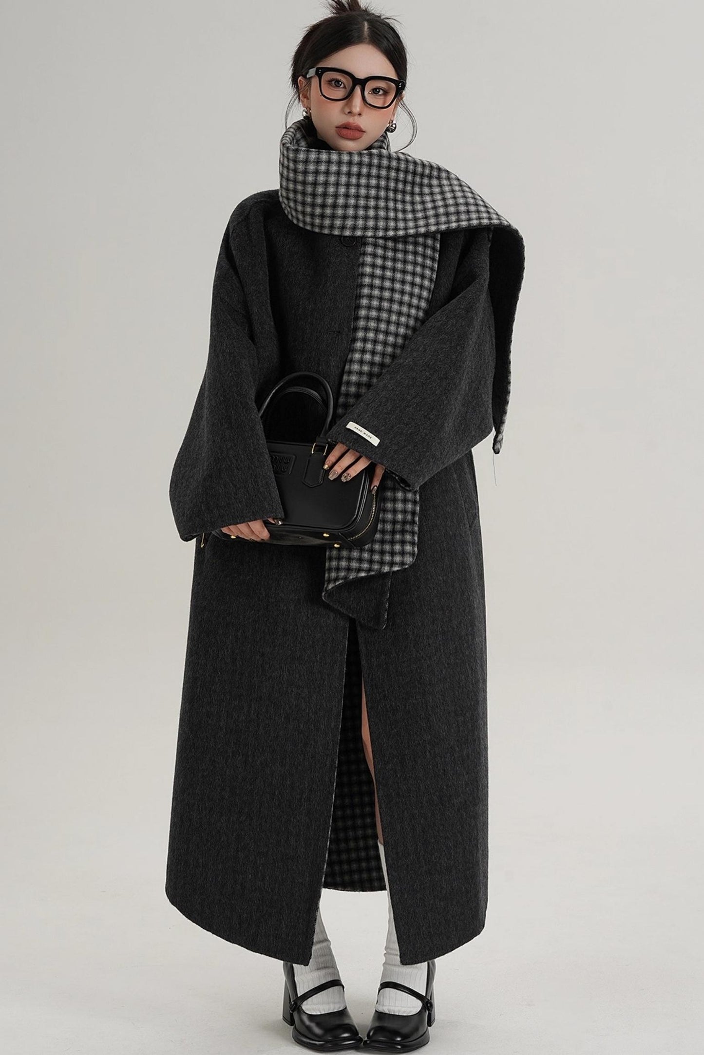 Classic Wool Tweed Coat
