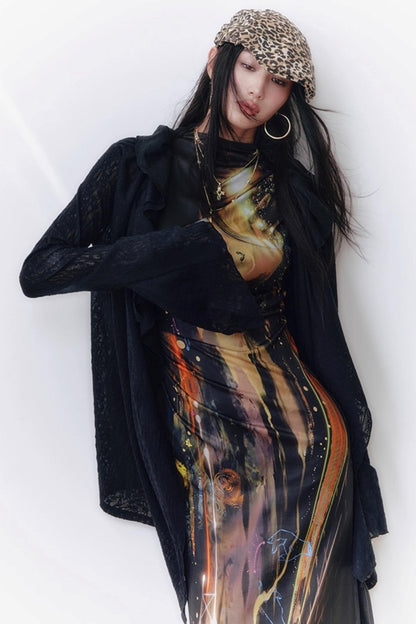 Blowing Knitted Cardigan