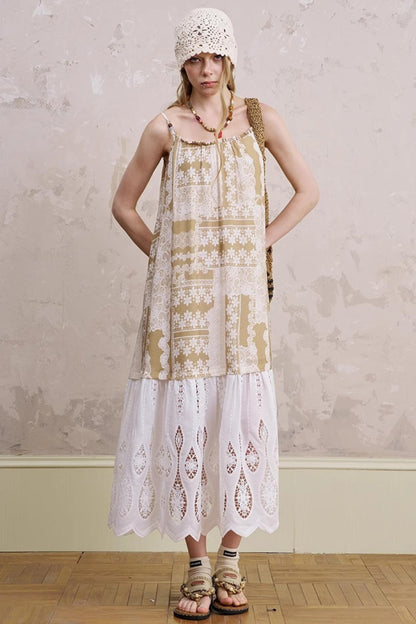 Textured Skirt Dress