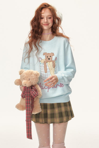 Sweet Vintage Bear Top
