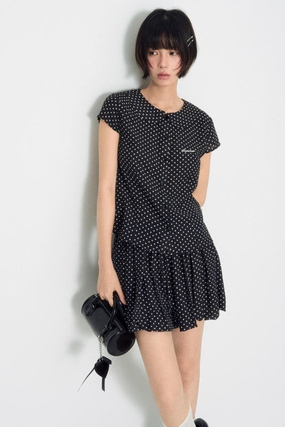 Nap Doll Collar Shirt Set-Up