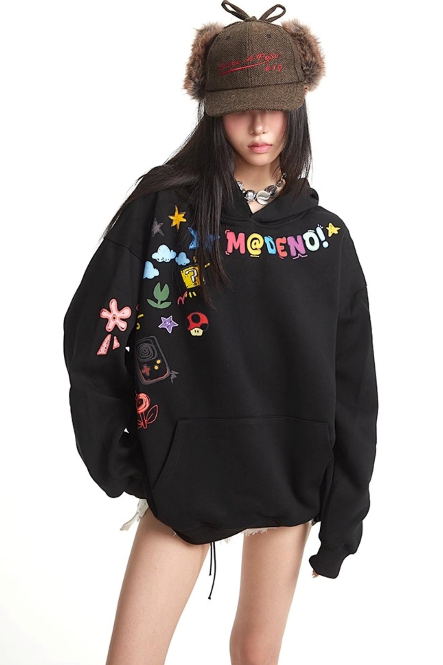 Vintage Hooded Sweatshirt