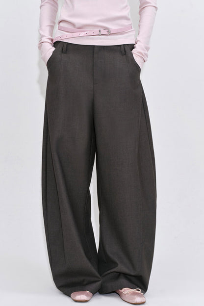 Scimitar Gray Drape Pants