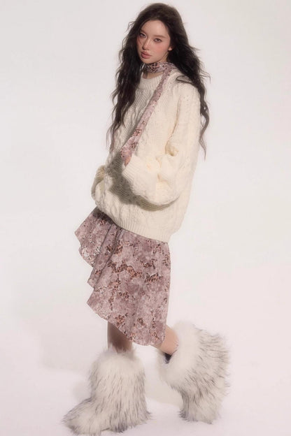 Island Wool Knit Sweater