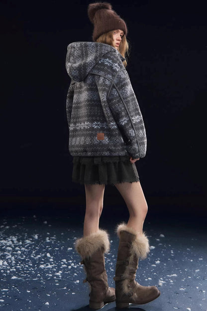 Jacquard Polar Fleece Jacket