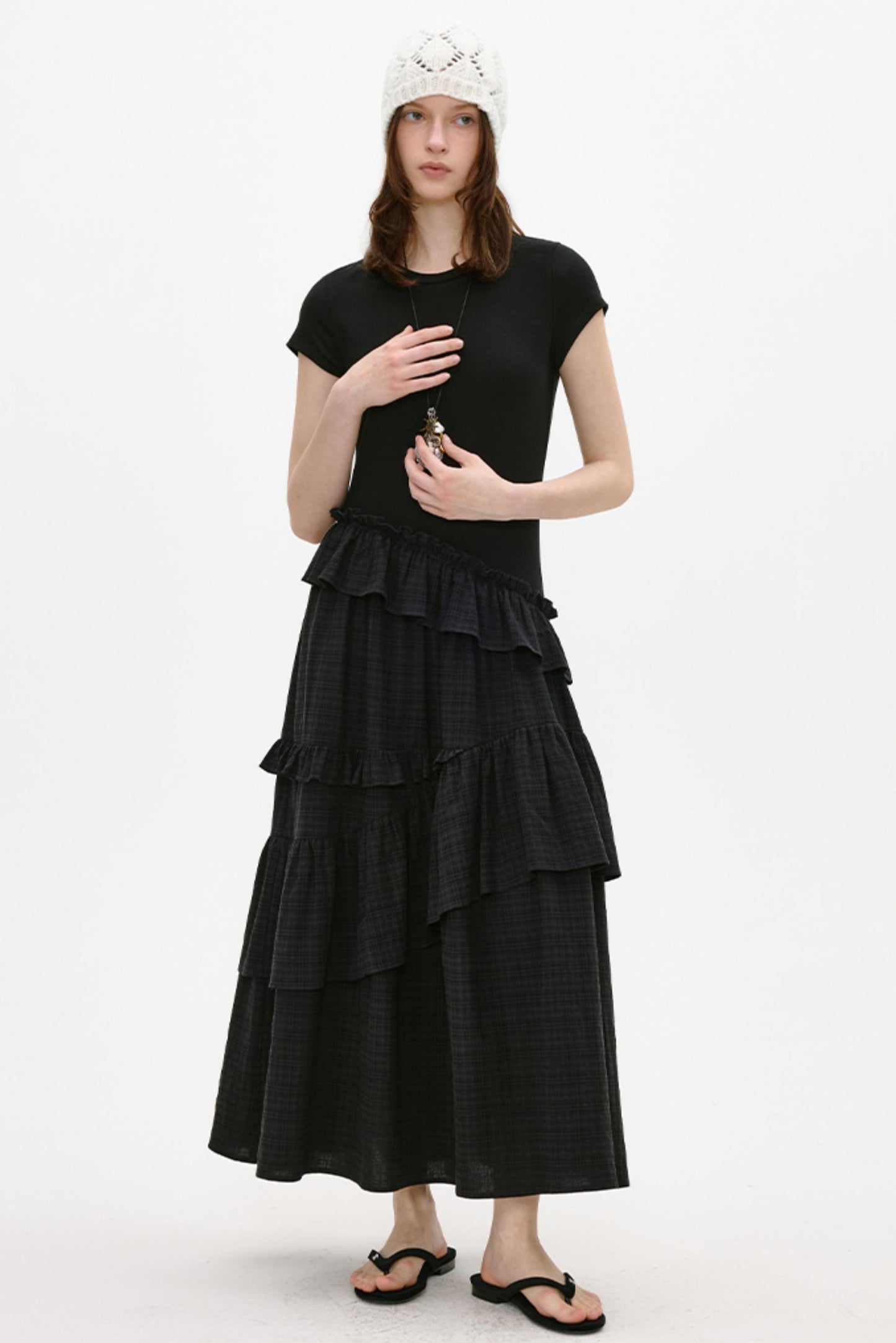 Vintage Patchwork Maxi Dress