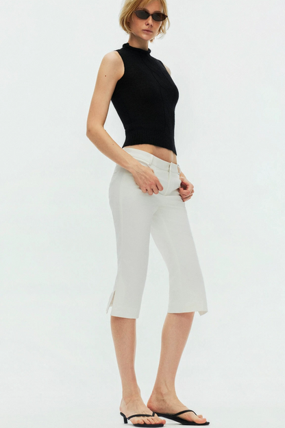 Multi-Color Mohair Knit Vest