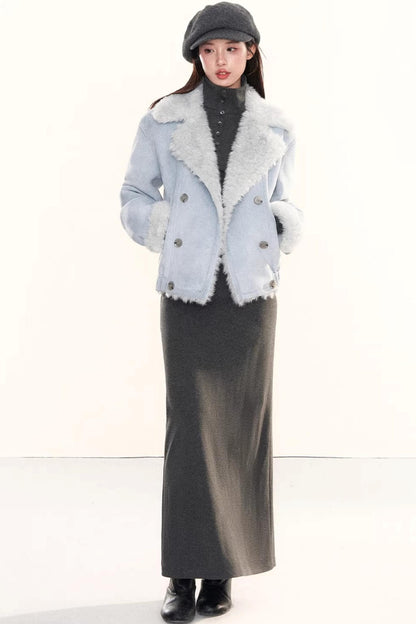 Henry Collar Bodycon Dress