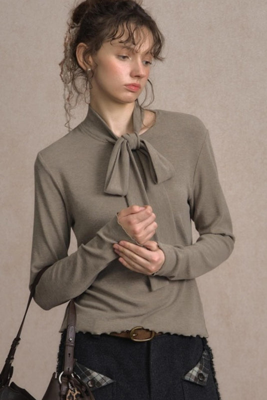 Lazy Style Base Knitted Top