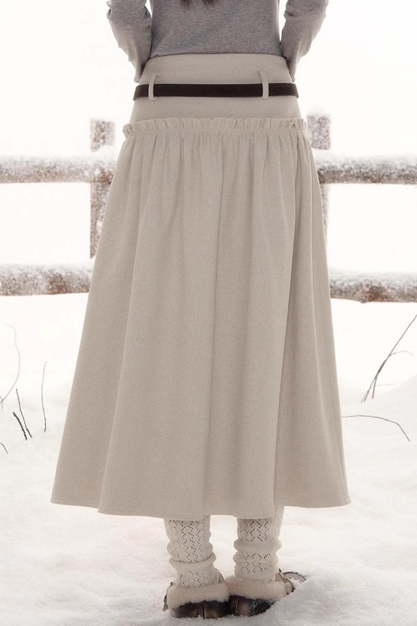 Winter Garden Lace Skirt