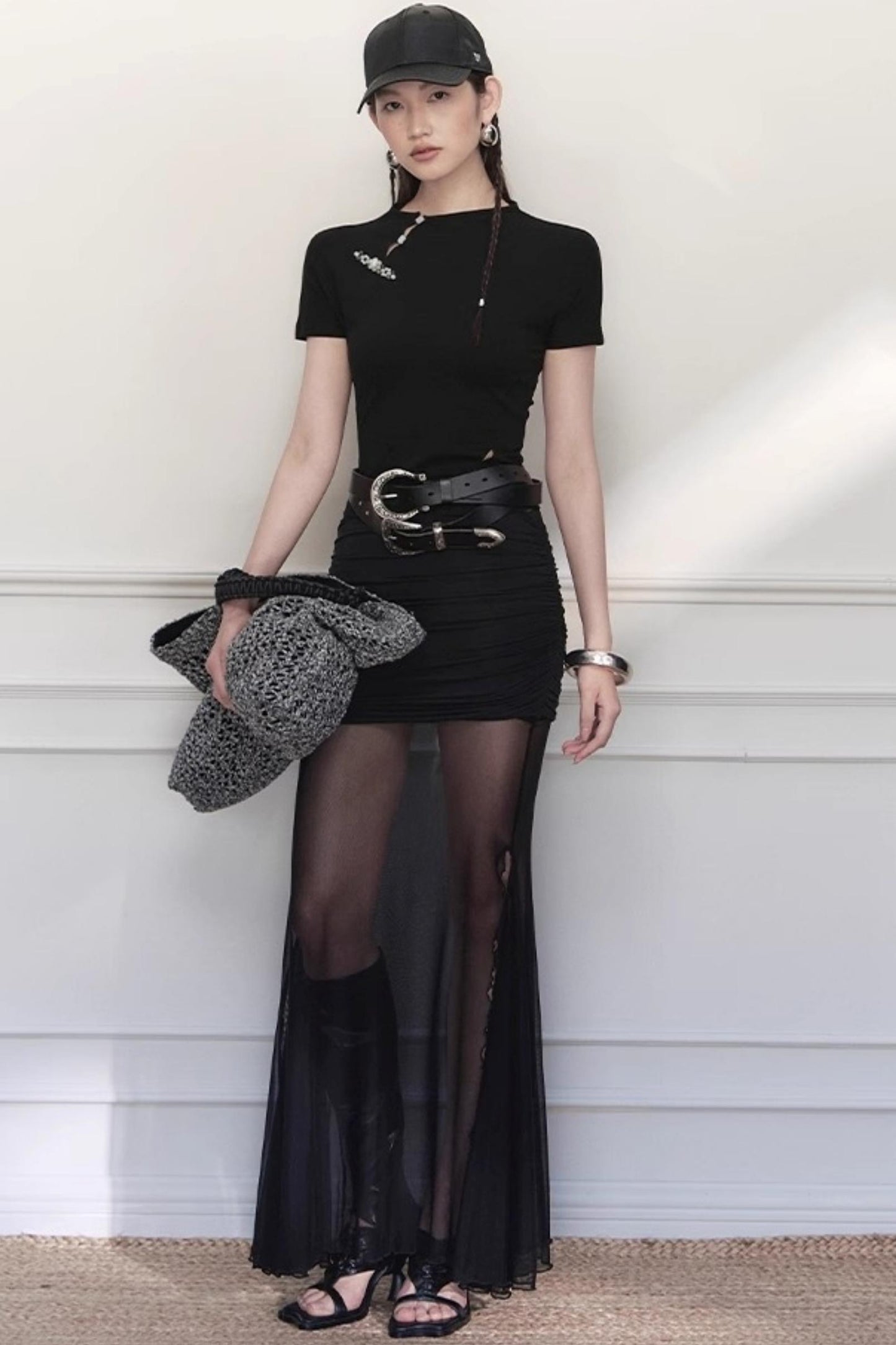 Ancient Rhyme Beads Blouse