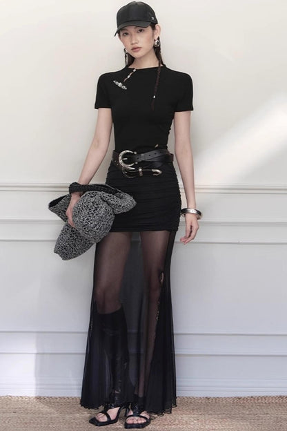 Ancient Rhyme Beads Blouse