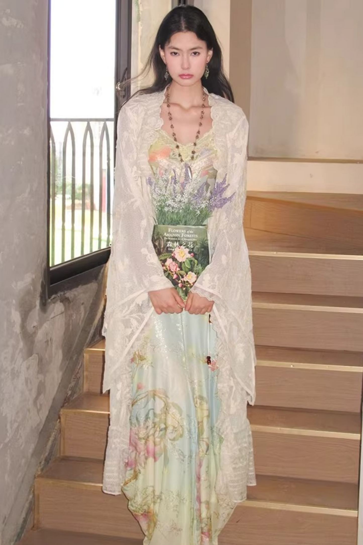 Crochet Lace Goddess Cardigan