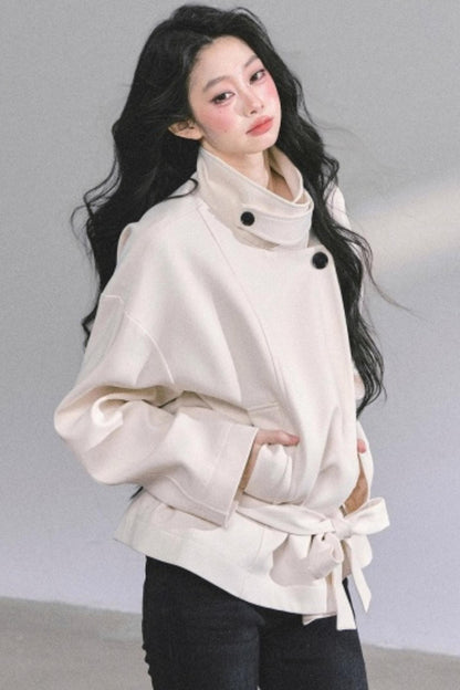 First Snow Turtleneck Coat